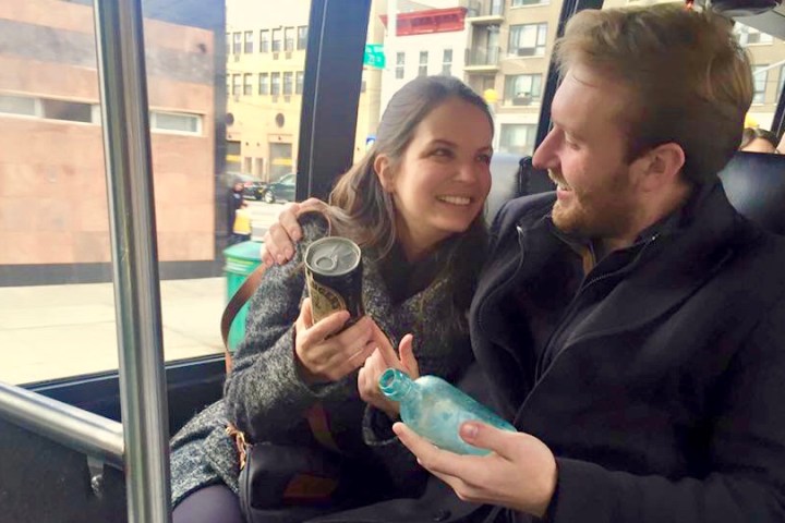 beer history on bus